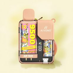Aivono Aim Tank 9500 Pêche Poire 18ml 650mAh 5% Nicotine