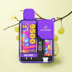 Aivono Aim Tank 9500 Raisin Sakura 18ml 650mAh 5% Nicotine