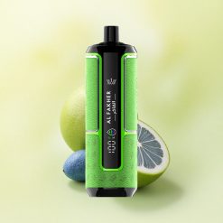 Al Fakher Crown Bar 15K Hypermax Citronnade Framboise Bleue 600mAh 22ml 6mg Nicotine