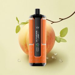 Al Fakher Crown Bar 15K Hypermax Glace Pêche 22ml 600mAh 6mg Nicotine