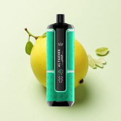 Al Fakher Crown Bar 15K Hypermax Menthe Citronnée avec 6mg de nicotine et batterie 600mAh