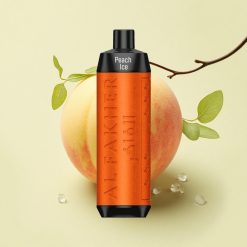 Al Fakher Crown Bar 8000 Crystal Glace de Pêche 600mAh 5mg Nicotine