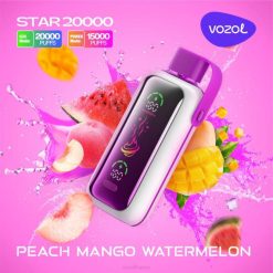 VOZOL Avis - VOZOL STAR 20000 pêche, mangue, pastèque BZ6816