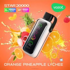 VOZOL Rechargeable - VOZOL STAR 20000 litchi orange ananas BZ6815