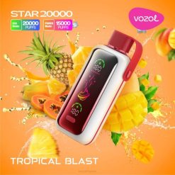 VOZOL Vape France - VOZOL STAR 20000 explosion tropicale BZ682